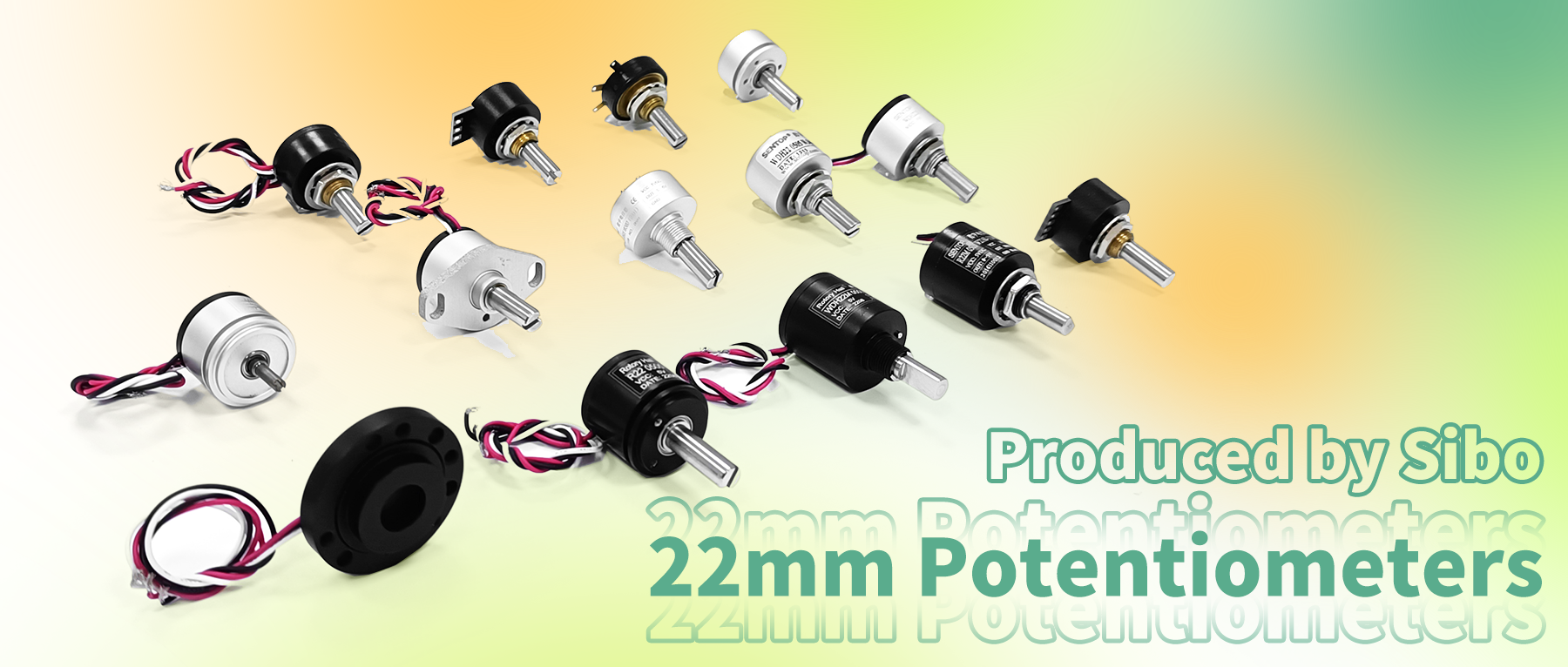 In the fiercely competitive potentiometer market, how does a 22mm small size POT have a place?