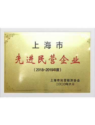 2018-2019年度先進(jìn)民營(yíng)企業(yè)